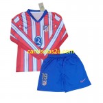 Camisolas de futebol Atlético Madrid Julian Alvarez 19 Criança Equipamento Principal 2024/25 Manga Comprida